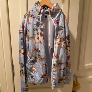 Puffy wind breaker jacket from Forever 21